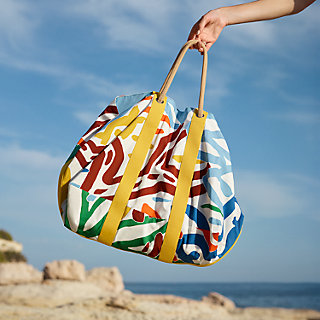【HERMES】Le Chant des Cigales ビーチ バック ★ コットン製 Le Chant des Cigales beach towel | Hermès USA